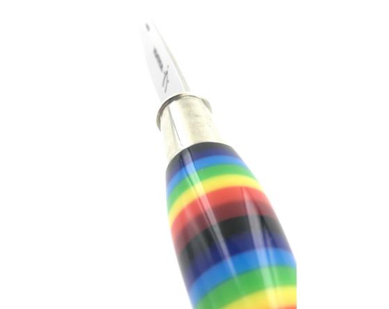 Sabatier Nontron Virole N° 25 - Sabot - Manche Arc En Ciel Nontron - 60243