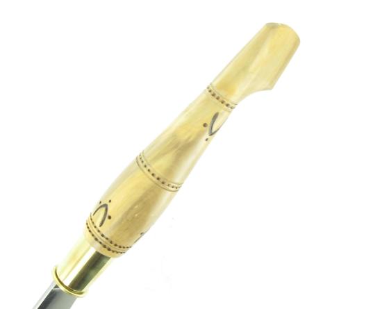 Sabatier Nontron Virole N° 25 - Sabot - Manche En Buis Avec Pyrogravure Nontron - 60211