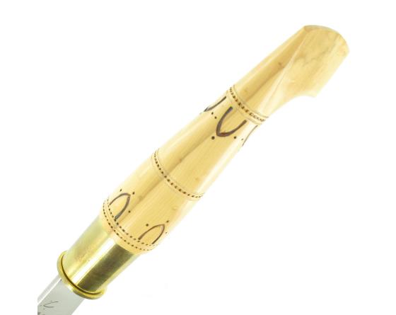 Sabatier Nontron Virole N° 50 - Sabot - Manche En Buis Avec Pyrogravure Nontron - 60209