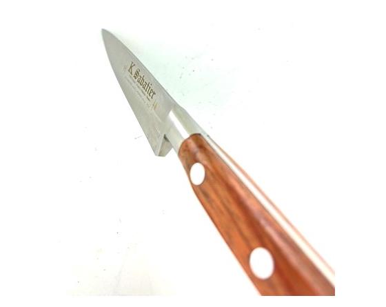 Sabatier Office 10 Cm - Bois Naturel Palissandre - Rivets Aluminium - Ref 432 Sabatier - OFF-BUB-ALU