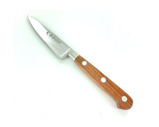 sabatier Office 10 cm - Bois naturel palissandre - Rivets Aluminium - Ref 432 Sabatier - OFF-BUB-ALU