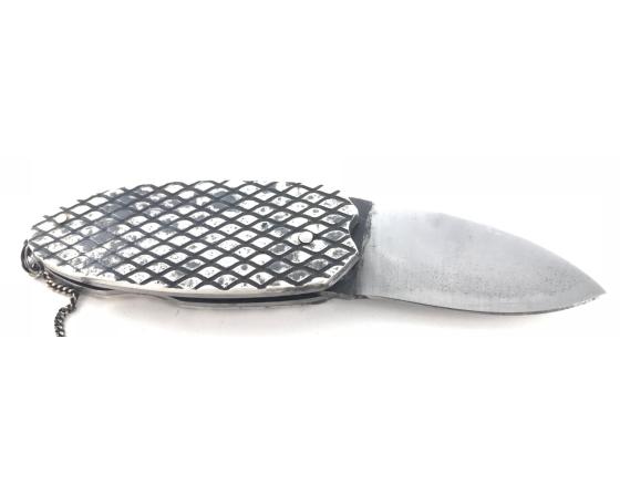 Sabatier Patt - Keoded - Métal Argenté Patiné - Fourreau ébène Patt - France - 36106