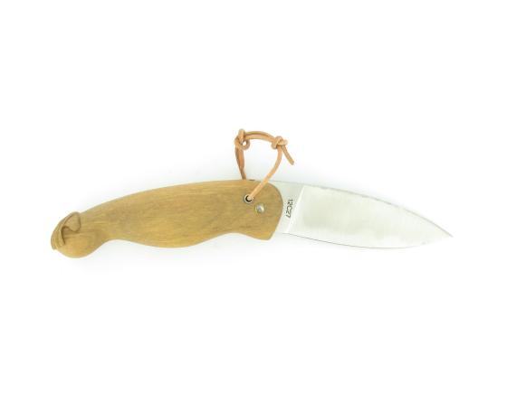 Sabatier Pèlerin - Coquille Saint-Jacques - Plein Manche - Noyer Laguiole En Aubrac - 55114