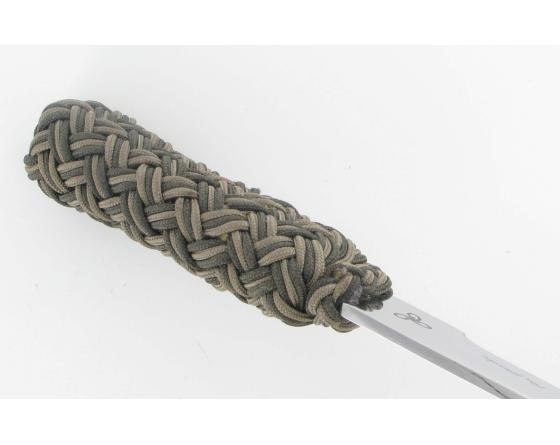 Sabatier Pen Skoulm - Manche En Cordage - Marron Et Kaki Neptunia - France - 19139c