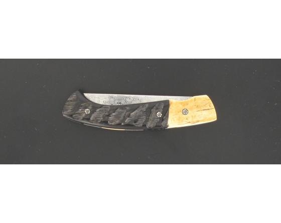 Sabatier Petit 1515 Corne Impala - Damas 1515 Manu Laplace - Thiers - 40235