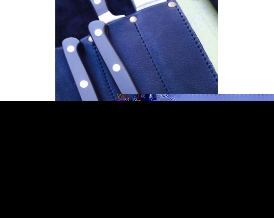 Sabatier POCHETTE EN CUIR - VD Cuir Noire Sabatier - VDNOIRE11