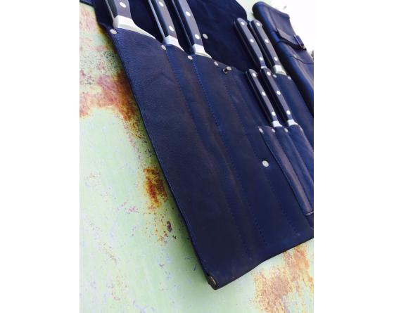 Sabatier POCHETTE EN CUIR - VD Cuir Noire Sabatier - VDNOIRE11