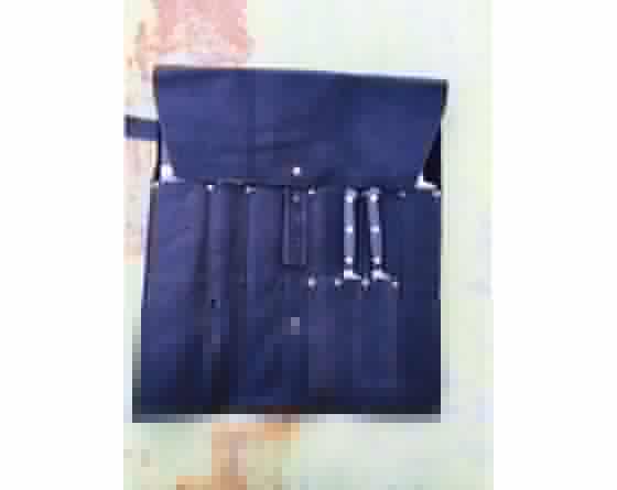 Sabatier POCHETTE EN CUIR - VD Cuir Noire Sabatier - VDNOIRE11