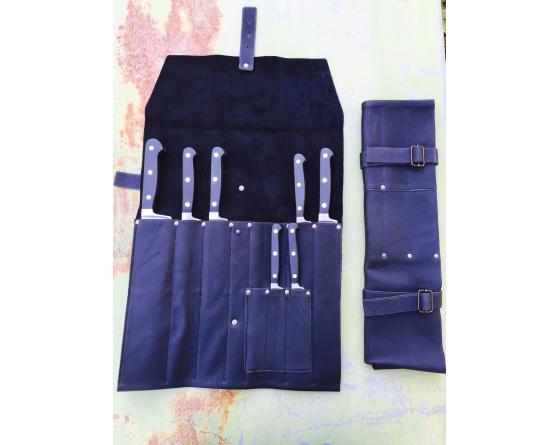 sabatier POCHETTE EN CUIR - VD Cuir Noire Sabatier - VDNOIRE11