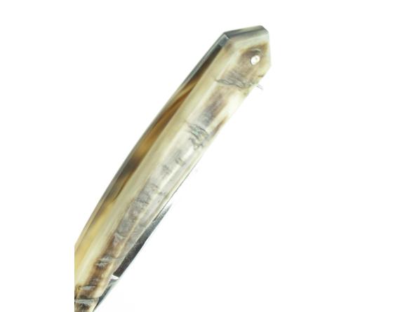 Sabatier Rasoir 7/8 188 Corne De Bélier - Inscription Loup Et Bélier Thiers-Issard - Thiers - 21147