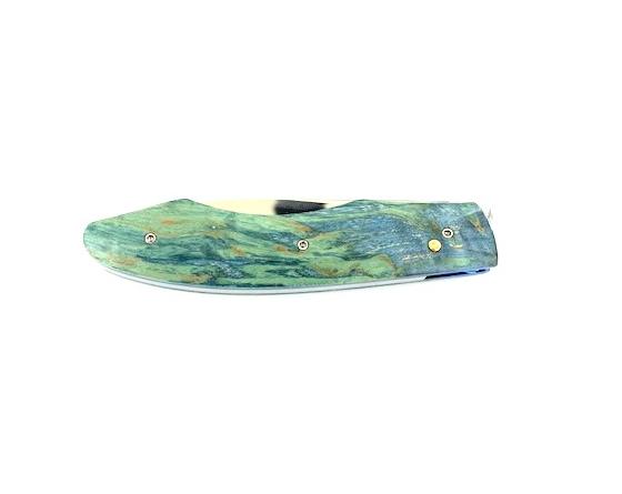 Sabatier Roberto Ottonello - Liner Lock Bouton- Bois Vert Ottonello Roberto - Italie - 33488