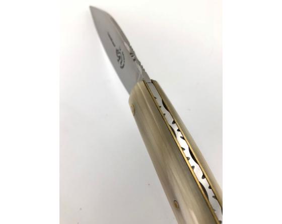 Sabatier Saint Amand 12 Cm - Corne Blonde - Guilloché PassionFrance - 86125