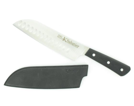 sabatier Santuko Cuisine Orientale 17 cm Alvéolée - 200 - Manche en G10 Sabatier - 200-SANT-G10