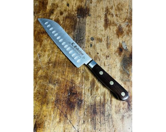 sabatier Santuko Cuisine Orientale 17 cm Alvéolée - Manche Palissandre - série limitée Sabatier - Sant-pall