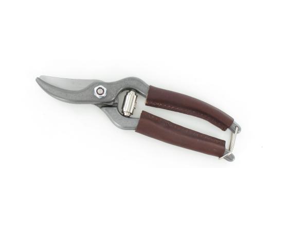 Sabatier Sécateur De Jardin 18 Cm - Revêtement Des Branches En Cuir Arno - Thiers - 37105