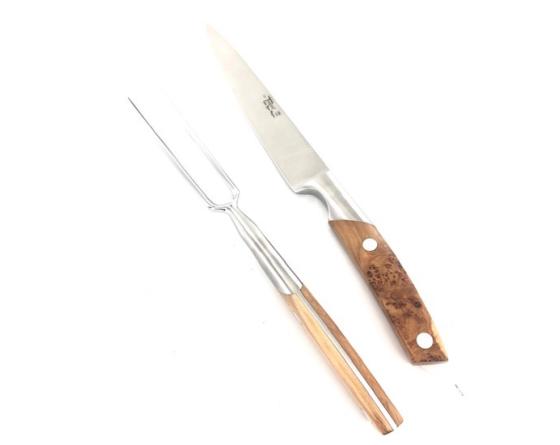 sabatier Service à Découper Baïonnette - Le Thiers par Goyon - Manche Genévrier Goyon Chazeau - Thiers - 25261