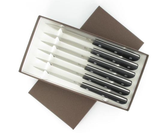 Sabatier SET DE 6 COUTEAUX DE TABLE 10 Cm - Manche G10 - Série 200 Sabatier - 200-6ST-G10