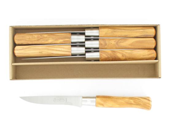 sabatier Steak Country - Olivier - coffret de 6 pièces Neron - Thiers - 29161