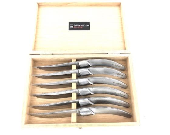 sabatier Styl'ver Table Factory - coffret de 6 pièces Goyon Chazeau - Thiers - 25235