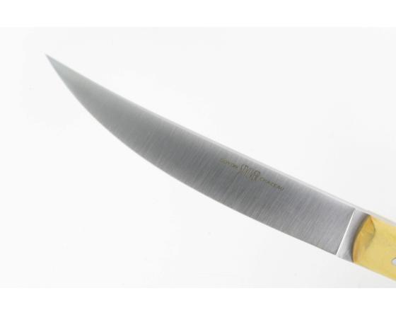 Sabatier Styl'ver Table Plein Manche 6 Bois Différents - - Coffret De 6 Pièces Goyon Chazeau - Thiers - 25160