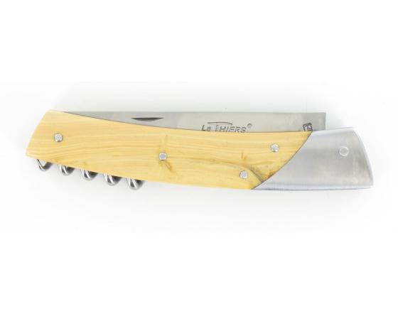 Sabatier Thiers 11 Cm BUIS Avec Tire-bouchon Florinox - Thiers - 14169