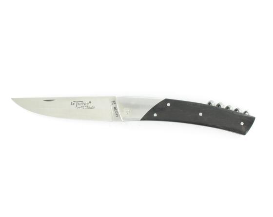 sabatier Thiers 11 cm EBENE avec tire-bouchon Florinox - Thiers - 14168