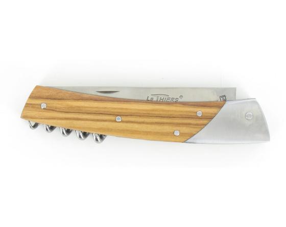 Sabatier Thiers 11 Cm OLIVIER Avec Tire-bouchon Florinox - Thiers - 14166