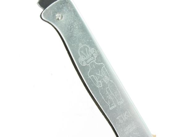 Sabatier Tiki 200 Carbone Noir - Manche Acier Chromé Douk Douk - Thiers (Cognet) - 20109