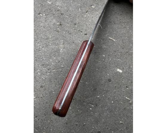 Sabatier Tranchelard 17 Cm - Palissandre - Rivets Rosette - Forgé - Carbone Ref 420 Sabatier - ANCTL13-PSAO