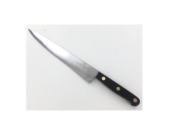 sabatier Tranchelard 26 cm - Wengué - Forgé - Carbone Ref 309 Sabatier - ANCTL26-PSAO