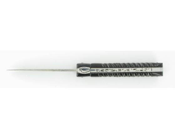 Sabatier Vendetta Damas Corde Corne Noire Tresse Argent Fontenille Pataud - Thiers - 11184