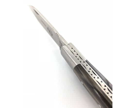 Sabatier Yssingeaux 11 Cm - Corne Blonde - Guilloché PassionFrance - 86126