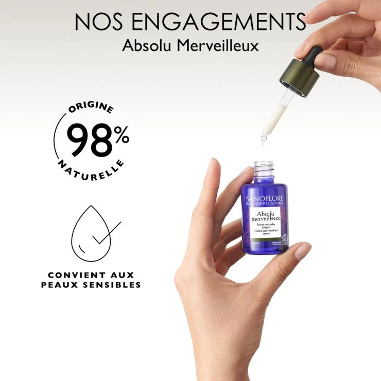 Sanoflore Absolu Merveilleux Sérum Anti-rides Intégral Certifié Bio