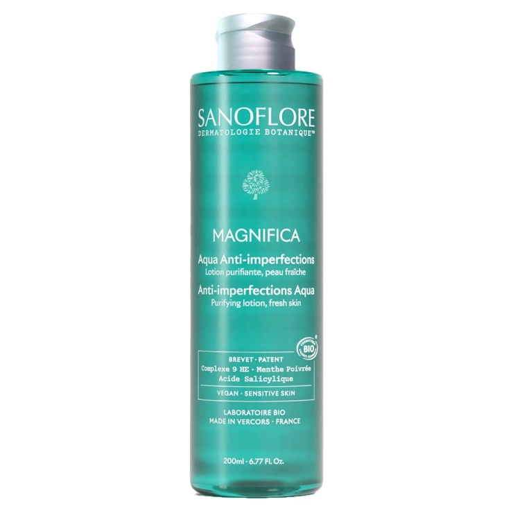 sanoflore Aqua Anti-imperfections Une eau de soin perfectrice purifiante anti-imperfections
