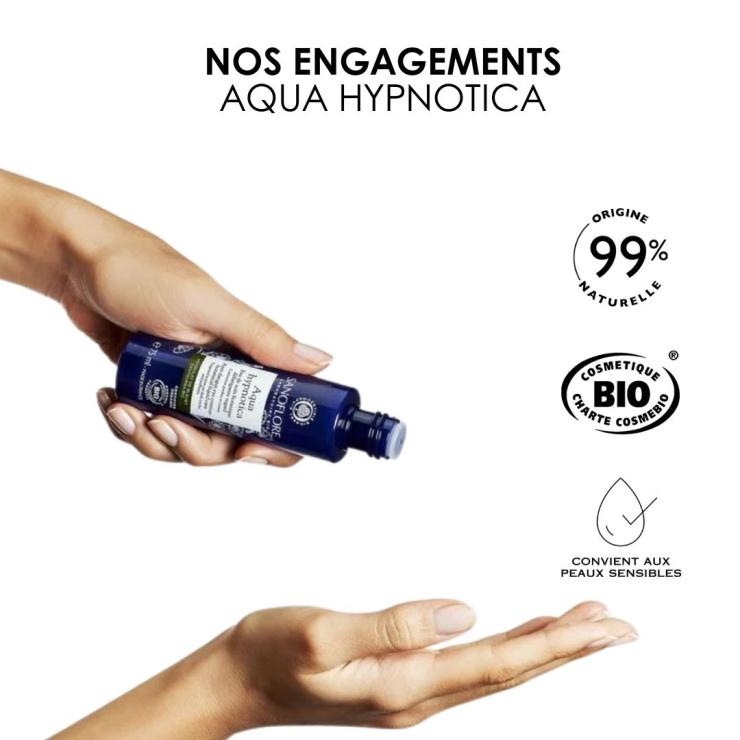 Sanoflore Aqua Hypnotica Lotion Défatigante Contour Des Yeux Et Cils Certifiée Bio