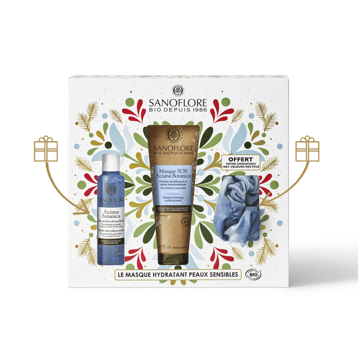 sanoflore Coffret Routine Hydratante Peaux Sensibles La routine hydratation des peaux sensibles