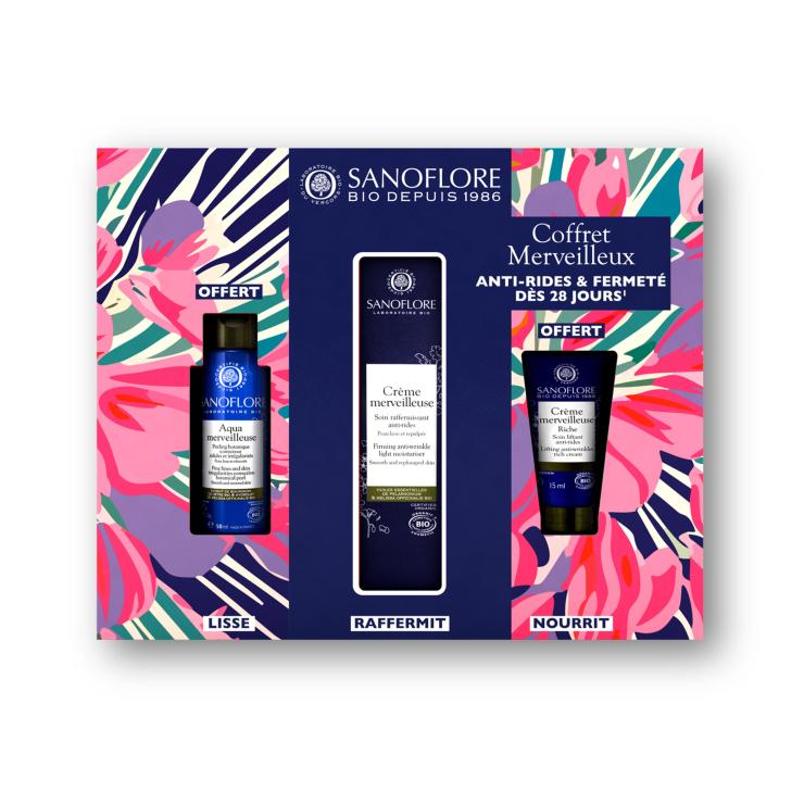 Sanoflore Coffret Routine Merveilleuse Coffret De Noël Routine Merveilleuse Anti-rides Et Fermeté
