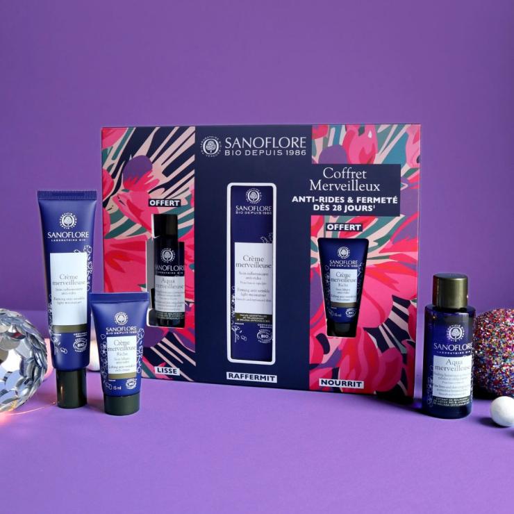 Sanoflore Coffret Routine Merveilleuse Coffret De Noël Routine Merveilleuse Anti-rides Et Fermeté