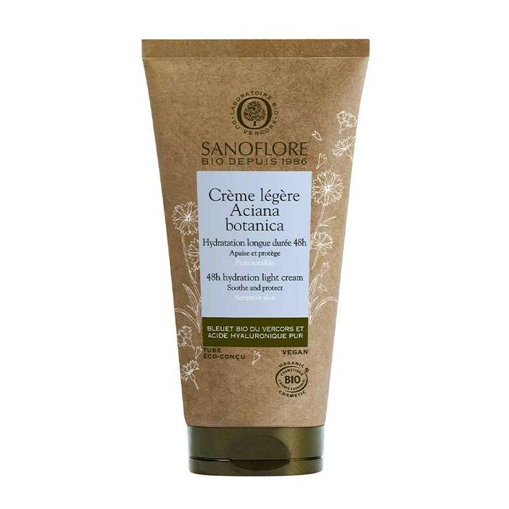 sanoflore Crème légère Aciana botanica Soin hydratant intensif 48h certifié bio