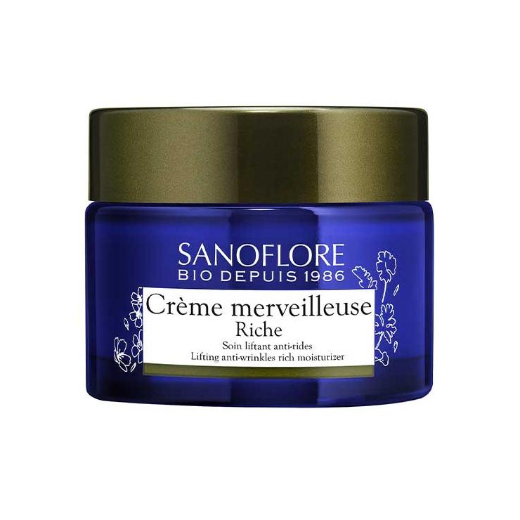 sanoflore Crème merveilleuse riche Soin liftant anti-rides certifié bio