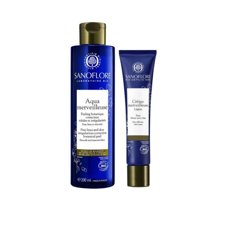 sanoflore Duo Peeling La routine pour une peau raffermie et éclatante