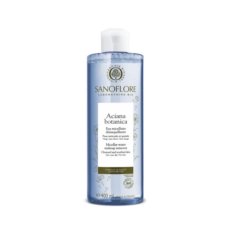 Sanoflore Eau Micellaire Aciana Botanica Eau Micellaire Nettoyante Et Démaquillante Certifiée Bio
