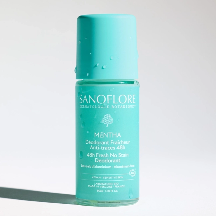 Sanoflore Recharge Déodorant Mentha Roll-On 48h Recharge Déodorant MENTHA 48h Certifié Bio. 100% D'origine Naturelle