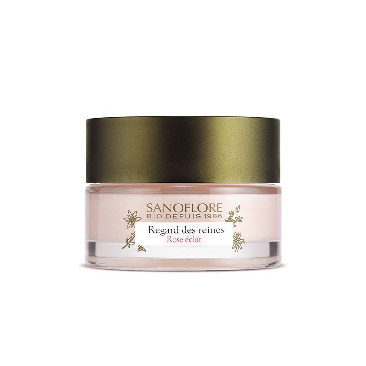 sanoflore Regard des reines rose éclat Soin contour des yeux anti-âge et éclat certifié bio