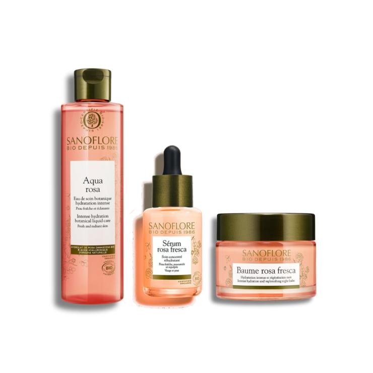 sanoflore Rituel Bonne Mine La routine hydratation éclat effet bonne mine certifiée bio