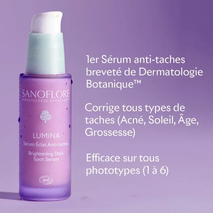 Sanoflore Sérum Éclat Anti-taches Sérum Éclat Anti-taches Concentré D'actifs Breveté Qui Corrige Tous Types De Taches