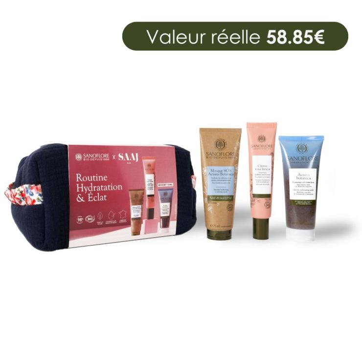 sanoflore Trousse Hydratation et éclat Trousse routine hydration & éclat x SAAJ