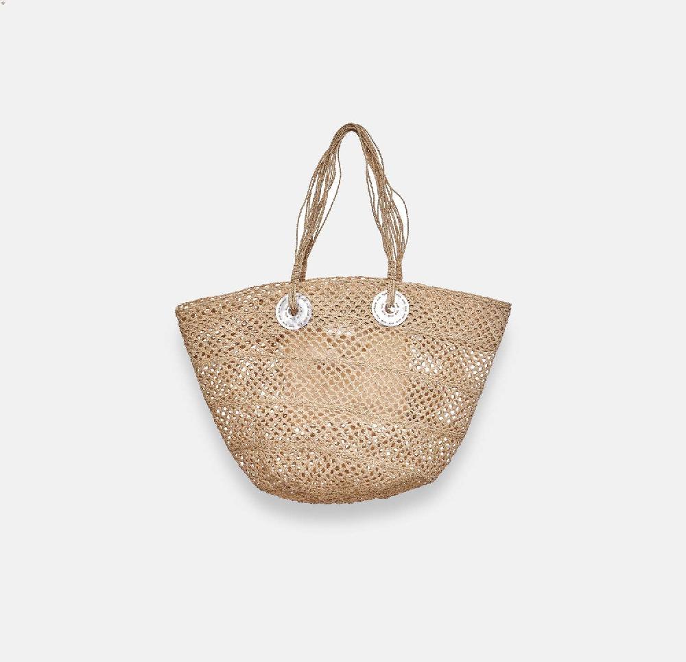 sans arcidet paris ARLETTE SS24 - Sac à bandoulière en raphia ARLETTE SS24 - Sac à bandoulière en raphia