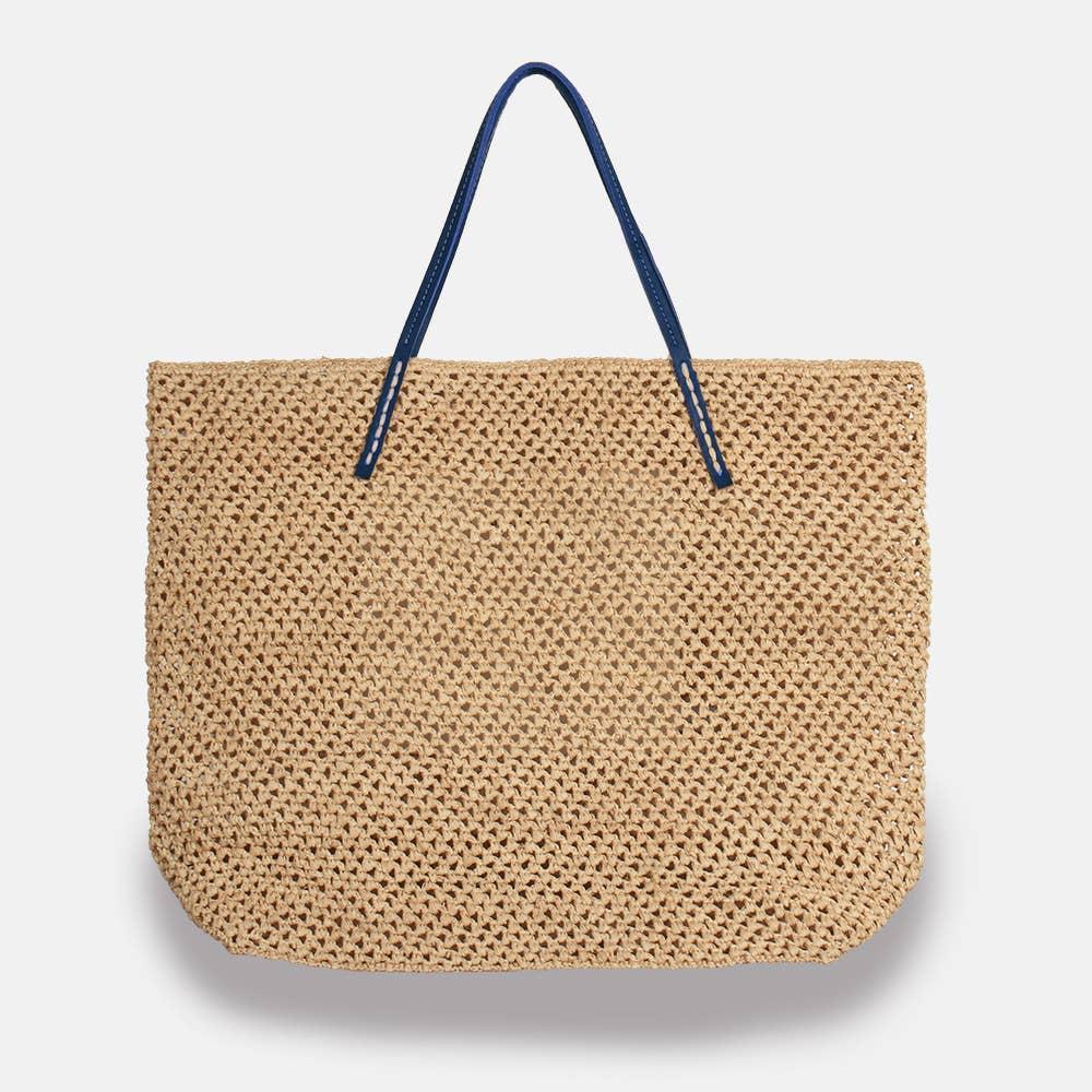 sans arcidet paris Beby Lacy SS23 - Panier classique en raphia ajouré Beby Lacy SS23 - Panier classique en raphia ajouré