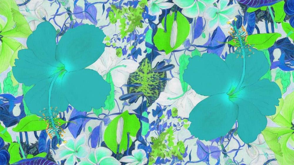 sans arcidet paris Camélia SS23 - Paréo en voile à imprimé floral Camélia SS23 - Paréo en voile à imprimé floral